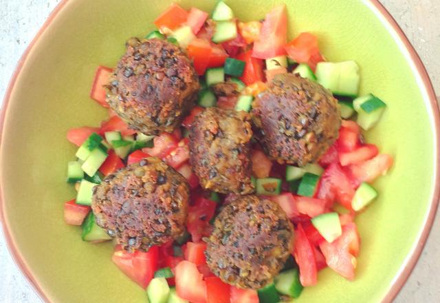 Boulettes de lentilles