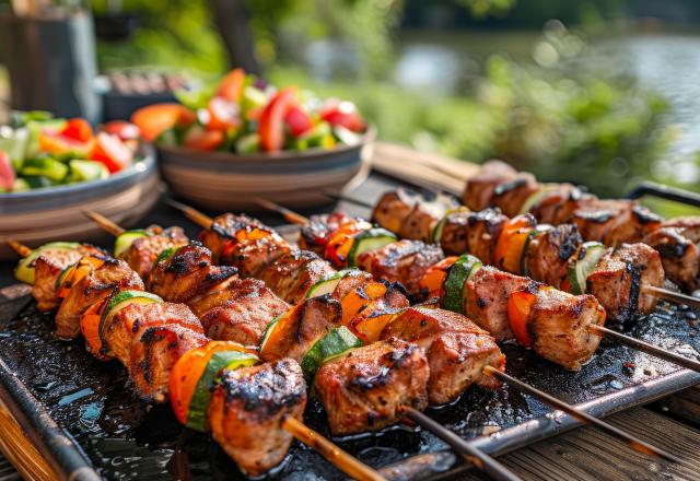 Rappel produit : attention pour vos prochains barbecue, des brochettes de poulet, vendues en France, sont contaminées par la salmonelle