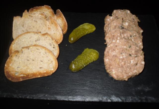 Pâté moelleux de sanglier