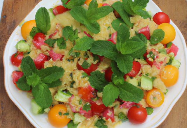 Taboulé aux fruits frais