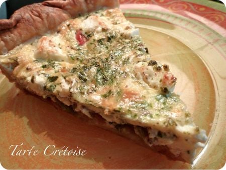 Tarte crétoise