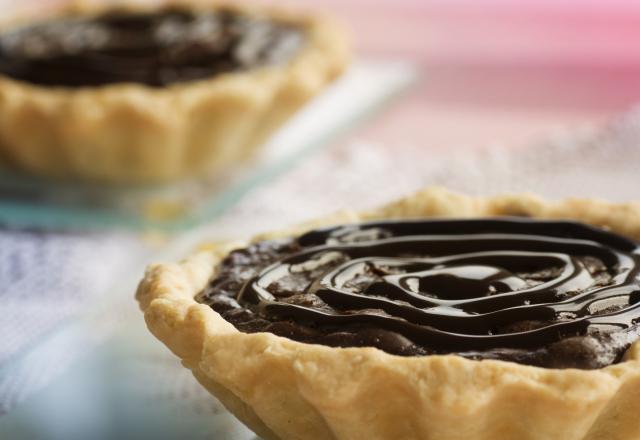 Mini-tartelettes au chocolat