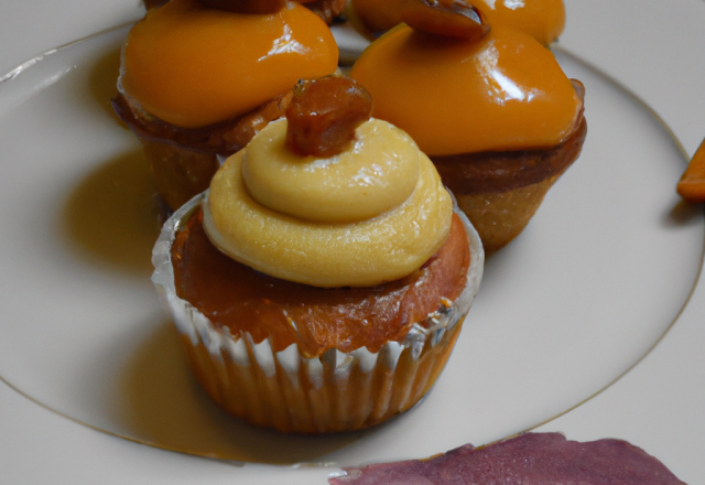 Cupcake au miel & au butternut