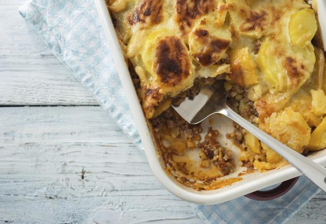 Moussaka de courgettes et pommes de terre