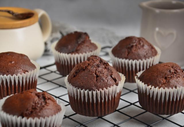 Muffins au chocolat et marrons au Thermomix