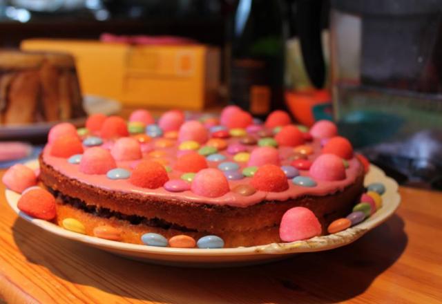 Gâteau au yaourt pour un anniversaire