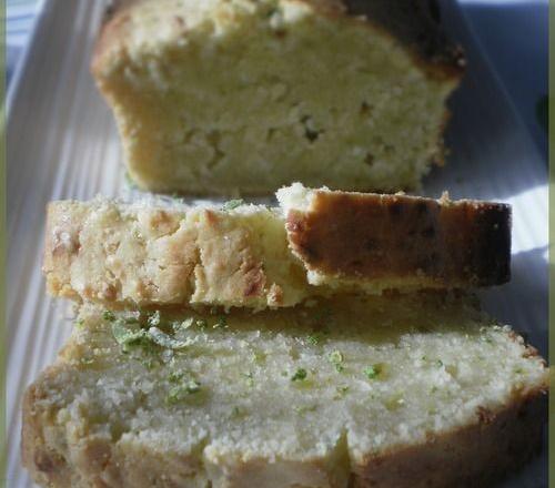 Cake au citron vert