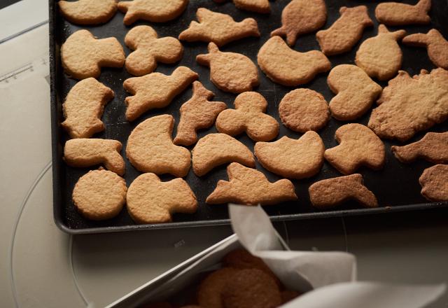 Biscuits sablés à la farine de châtaigne