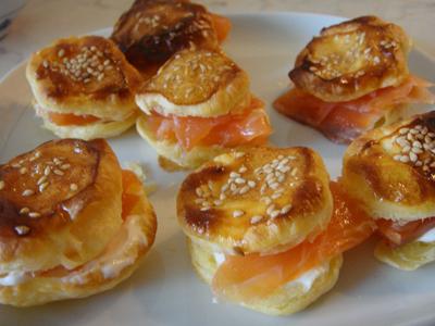 Mini-burgers feuilletés !