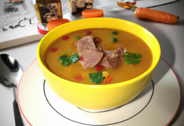 Soupe à  la vache qui rit