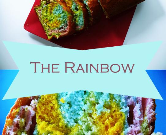 Rainbow cake au yaourt