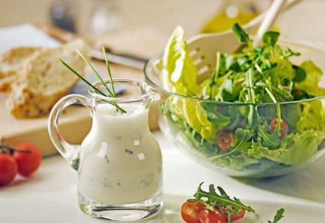 Sauce crudités et ciboulette