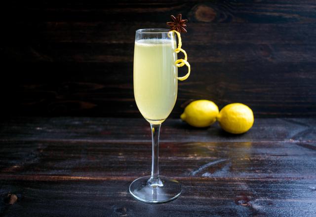 Cocktail au prosecco façon soupe champenoise