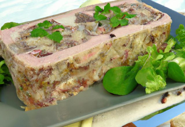 Terrine de lapin à la bretonne