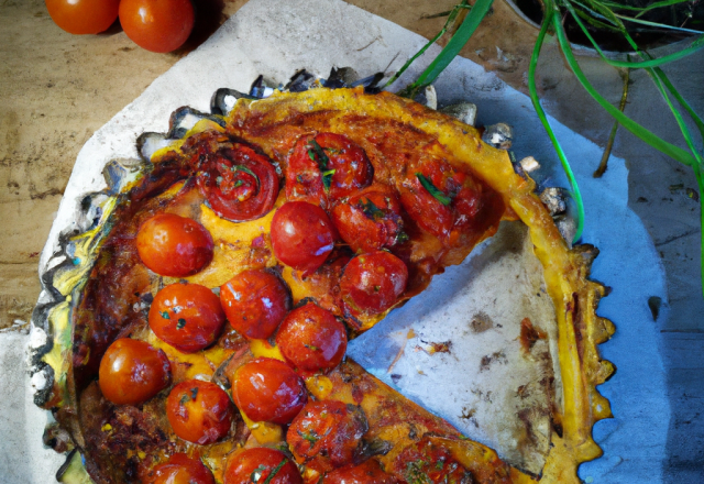 Quiche aux tomates