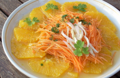 Salade de carottes mumbaï