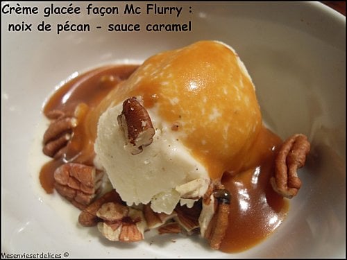 Crème glacée façon Mc Flurry