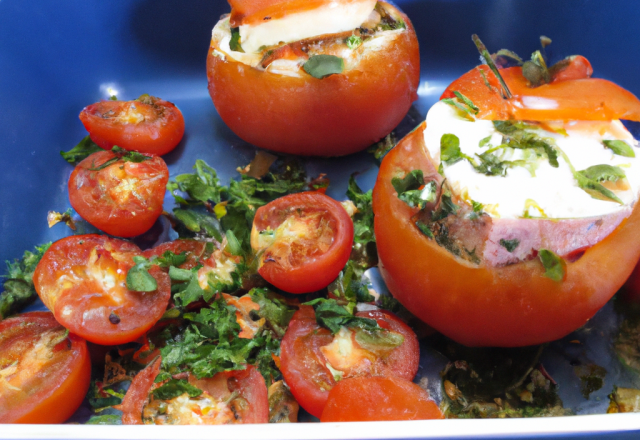 Bento tomates farcies fraicheurs