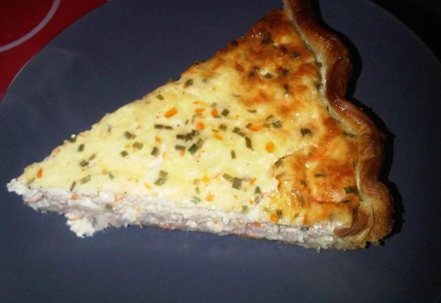 Quiche au surimi