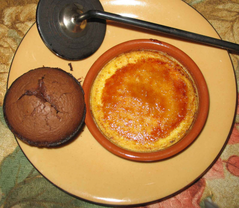 Crème brûlée à la vanille de chef Damien