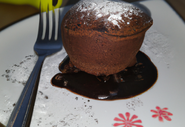 Soufflé au chocolat pur Caraïbe