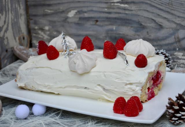 Comment faire une bûche de Noël avec une crème au mascarpone