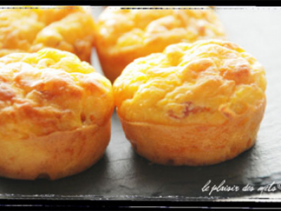 Mini muffins au potiron et comté