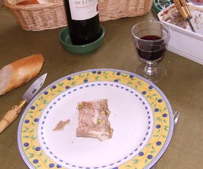 Terrine de perdreaux aux pistaches