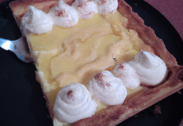 Tarte à la crème comme à Aurillac