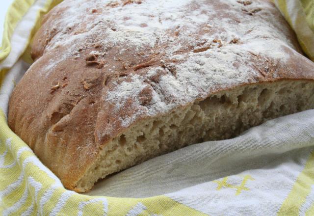 Pain ciabatta à l'huile d'olive