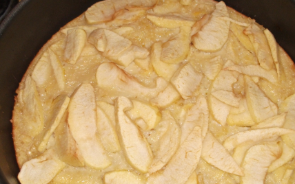 Clafoutis aux pommes à ma façon