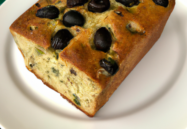 Cake aux olives au thermomix