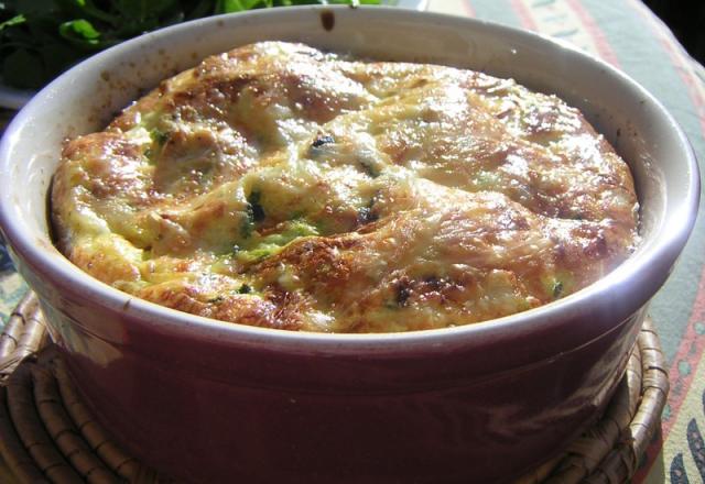 Clafoutis aux courgettes