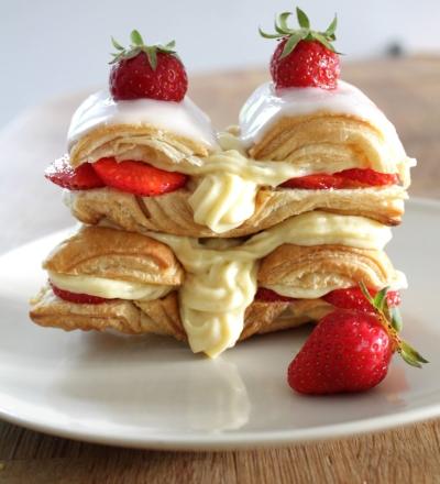 On craque pour ces 5 mille-feuilles aux fruits