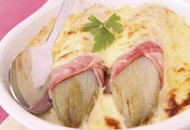 Endives au jambon