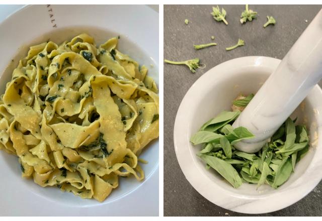 Pourquoi vous devez absolument tester le pesto alla Genovese au mortier et pilon