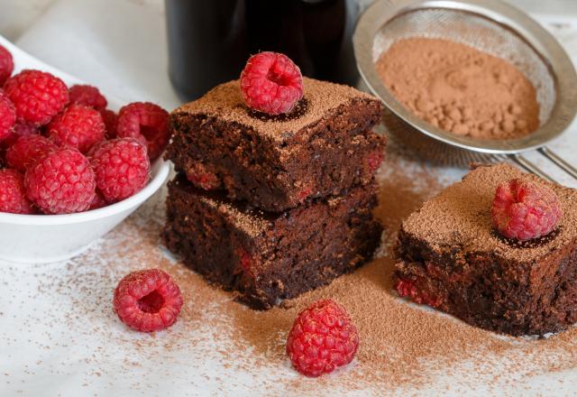 5 brownies encore meilleurs avec des fruits