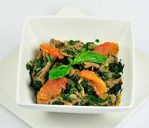 Veau parfumé aux herbes et au gingembre