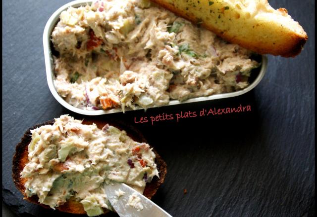 Rillettes de sardines à l'Italienne