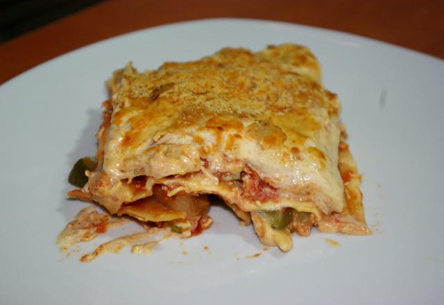 Lasagnes végétarienne aux courgettes