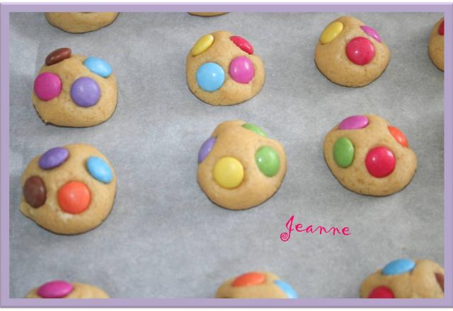 Cookies aux smarties inratables