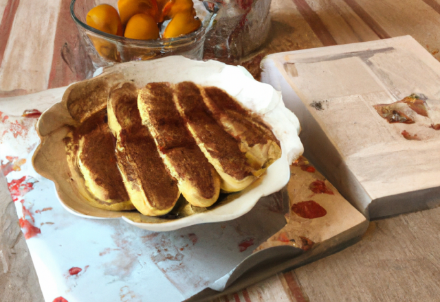 Tiramisu à la confiture de châtaignes