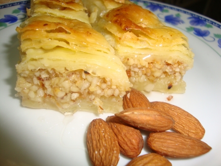 Baklawa au amandes