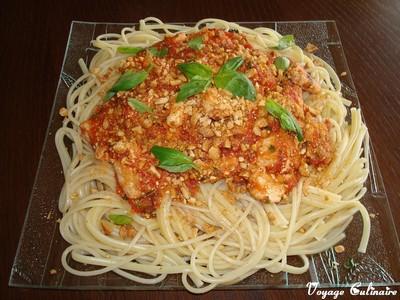 Poulet aux cacahuètes grillées