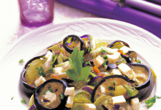 Salade d'aubergines classique