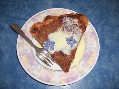 Tarte au sirop d'érable et noisettes