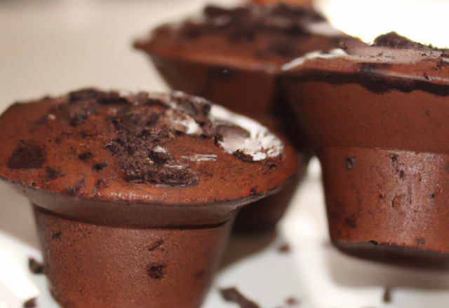 Muffins coulant au chocolat