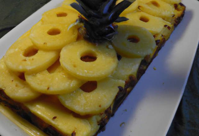 Gâteau à l'ananas hyper facile