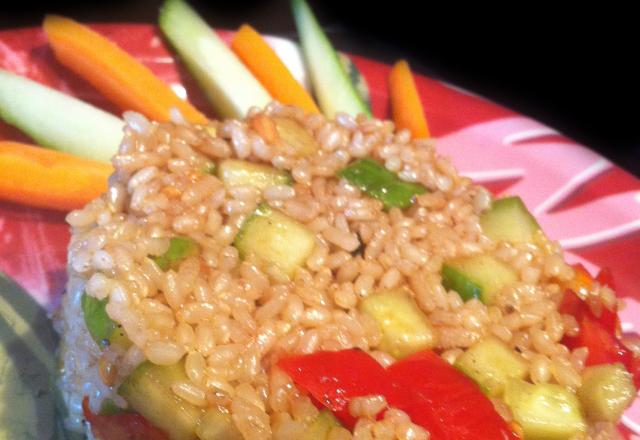 Riz rond complet façon taboulé !