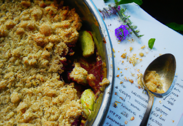 Crumble provençale